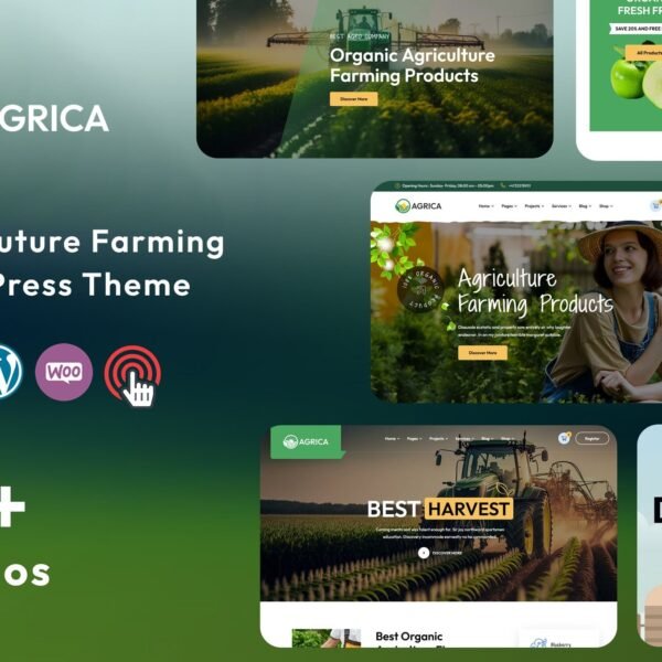 Agrica - Agriculture WordPress Theme