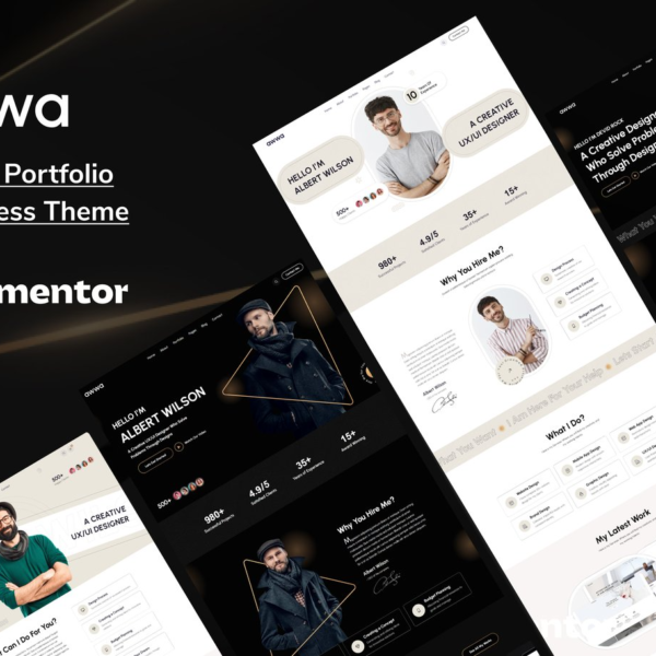 Awwa Portfolio Wordpress Theme Download