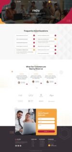 Blazin Creative Digital Agency Elementor Template Kit Download