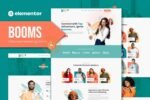 Booms Influencer Marketing Conference Elementor Template Kit Download