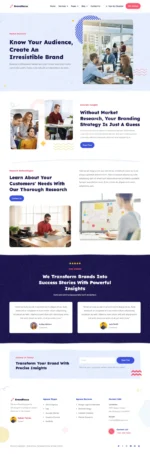 Brandfocus Branding Agency Elementor Pro Template Kits Download