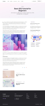 Crawler SEO and Digital Marketing Agency Elementor Template Kit Download 2