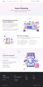 Crawler SEO and Digital Marketing Agency Elementor Template Kit Download 3