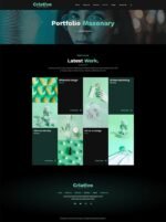 Criativo Creative Agency & Portfolio Elementor Template Kit Download 1