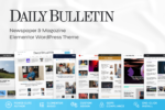 Daily Bulletin Magazine and Newspaper Theme Download