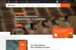 Gravtion Construction WordPress Theme Download 1