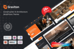 Gravtion Construction WordPress Theme Download