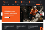 Gravtion Construction WordPress Theme Download 2