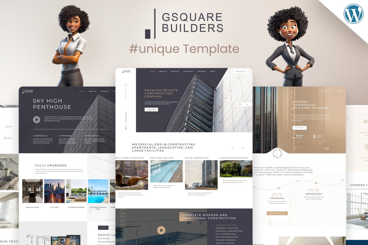 Gsquare Real Estate Wordpress Theme Download