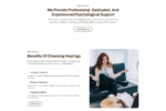 Healingy Therapy and Counseling Psychologist Template Kit Download 2