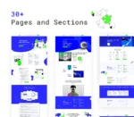 Sitech SaaS Company Elementor Pro Template Kit