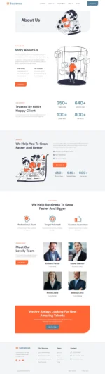 Socience Social Media Marketing Agency Elementor Template Kit