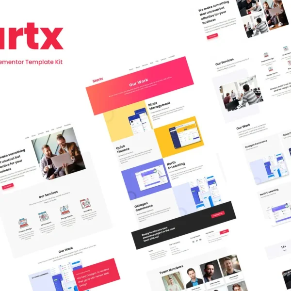 Startx Creative Agency Elementor Template Kit