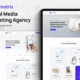 Symetris Social Media Marketing Agency Elementor Template Kit