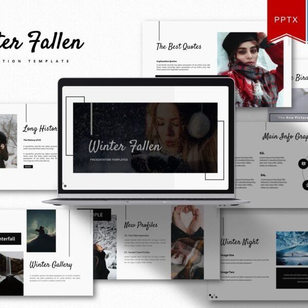 Winter Fallen PowerPoint Download