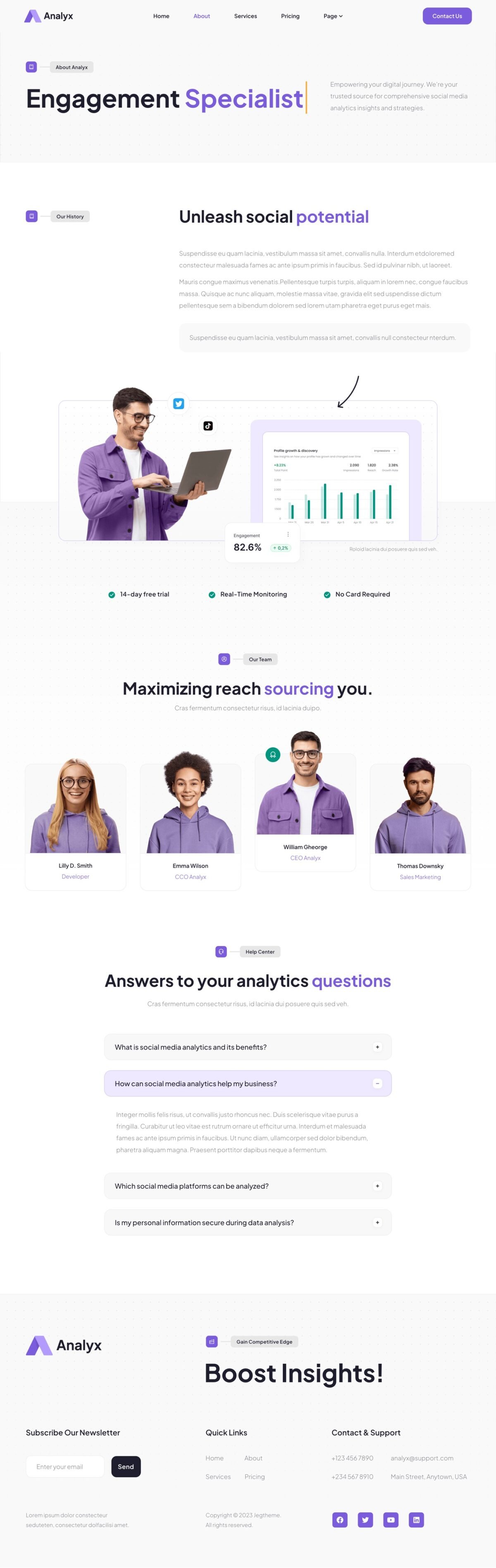 Analyx Social Media Analytics Saas Company Ele Download 3