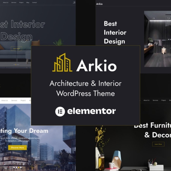 Arkio Architecture and Interior WordPress Theme Download