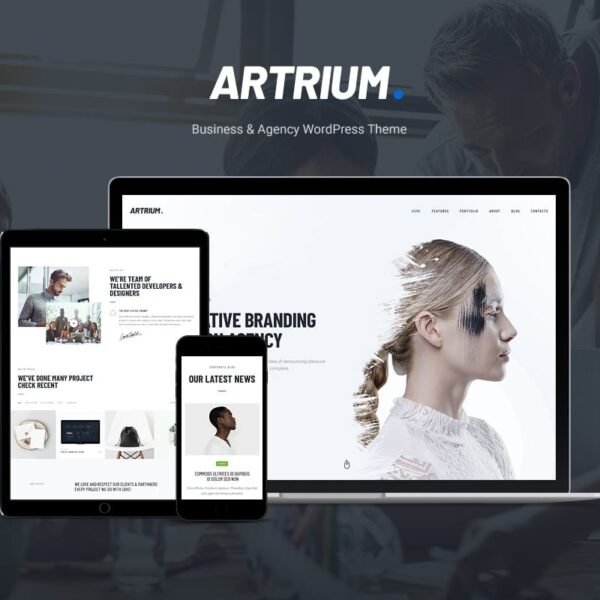 Artrium Creative Agency Web Studio WP Theme Download