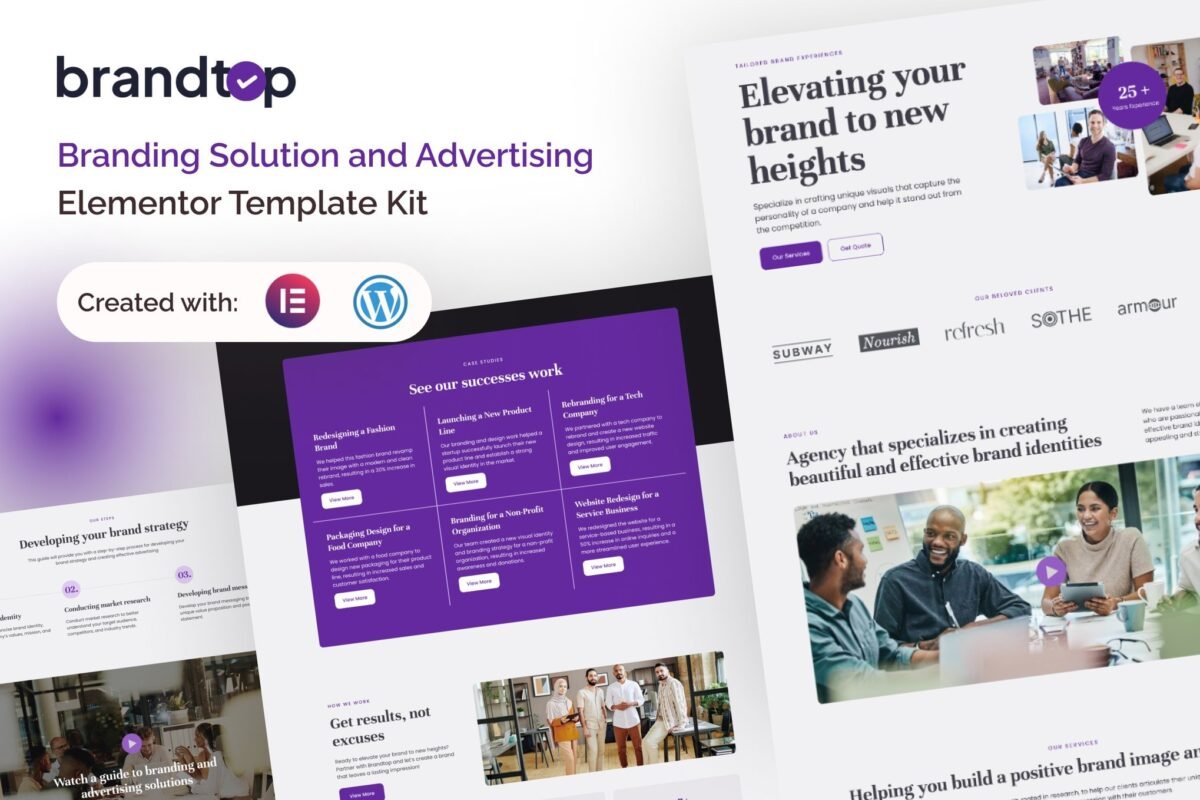 Brandtop Branding Solution Advertising Elemen Download
