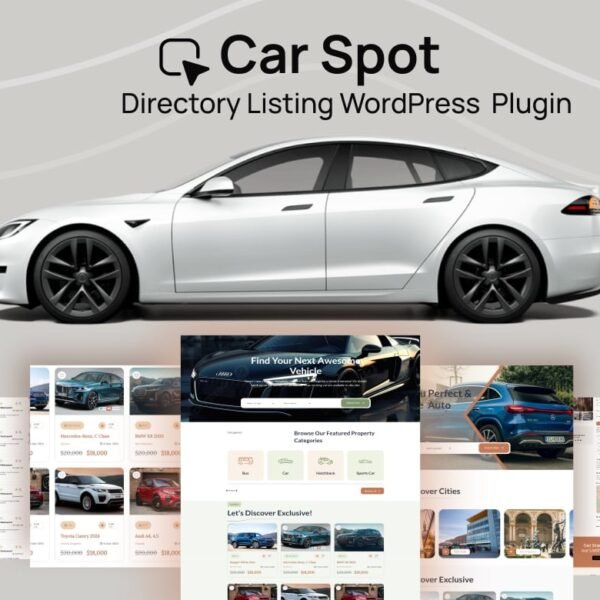 Carspot Car Directory Listing Wordpress Plugin Download