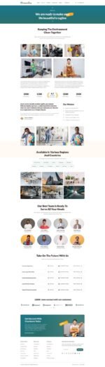 CleanHouse Cleaning Service Template Kit Download 2