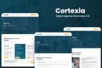 Cortexia Digital Agency Elementor Template Kit Download 2