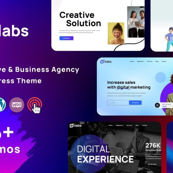 Creative Agency WordPress Theme