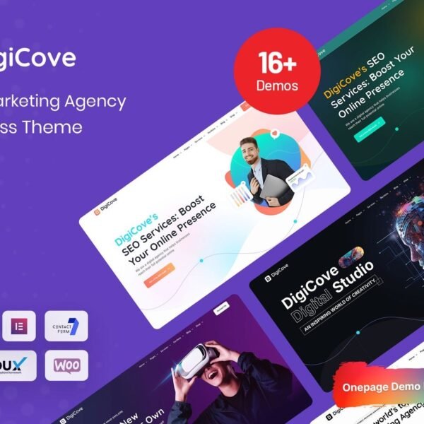 Digicove Digital Marketing Agency Theme Download