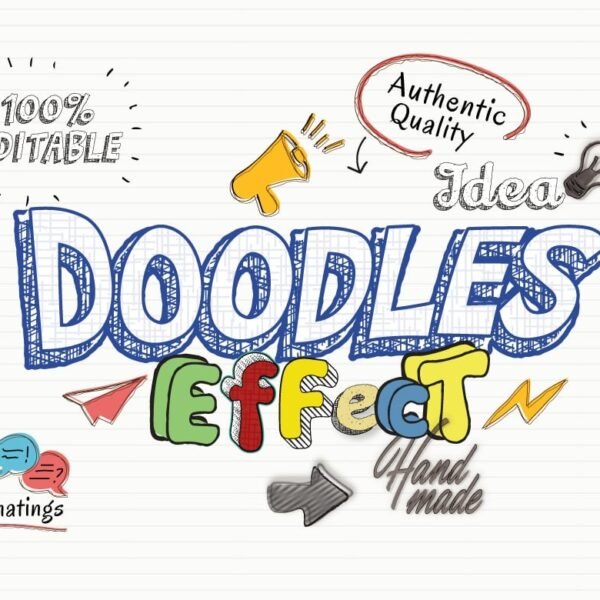 Doodles Text Effect Download