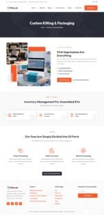 Dropper Dropshipping & Logistic Elementor Pro Template Kit Download 2