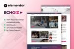 Echoiz News & Magazine Elementor Pro Template Kit Download