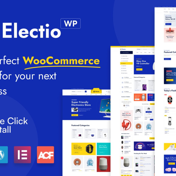 Electio Electronics and Gadgets Store Theme Download