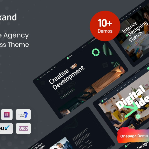 Exand Creative Agency WordPress Theme Download