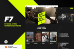 F7 Fitness Gym Sport Studio WordPress Theme Download