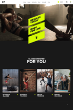 F7 Fitness Gym Sport Studio WordPress Theme Download