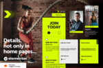 F7 Fitness Gym Sport Studio WordPress Theme Download