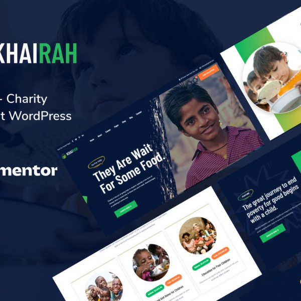 Khairah Charity WordPress Theme Download