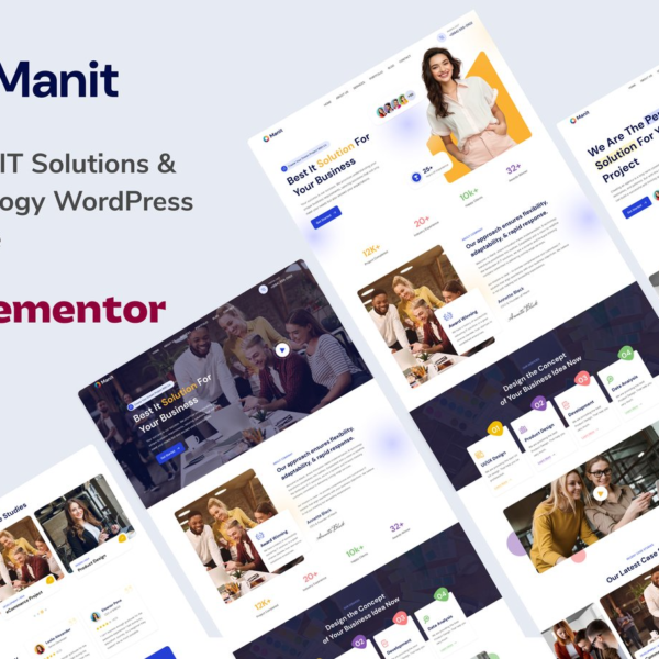 Manit IT Solutions and Technology WordPress Theme Download