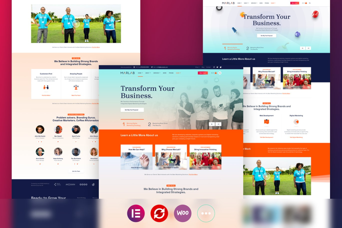 MarLab Digital Solutions WordPress Theme Download