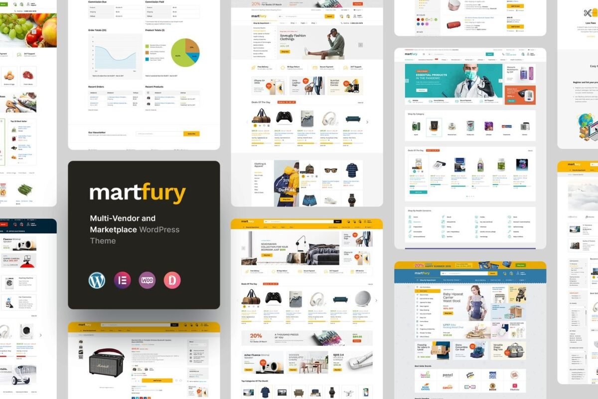 Martfury WooCommerce Marketplace WordPress Theme Download