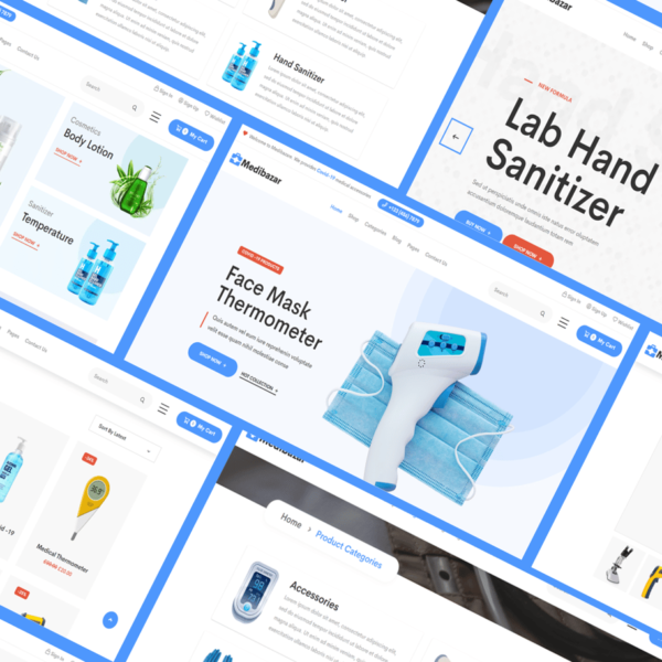 Medibazar Medical Store eCommerce Theme Download