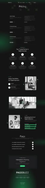 Pagebuzz Digital Agency Elementor Template Kit Download 3