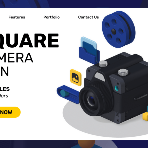 Square Camera Icon Download