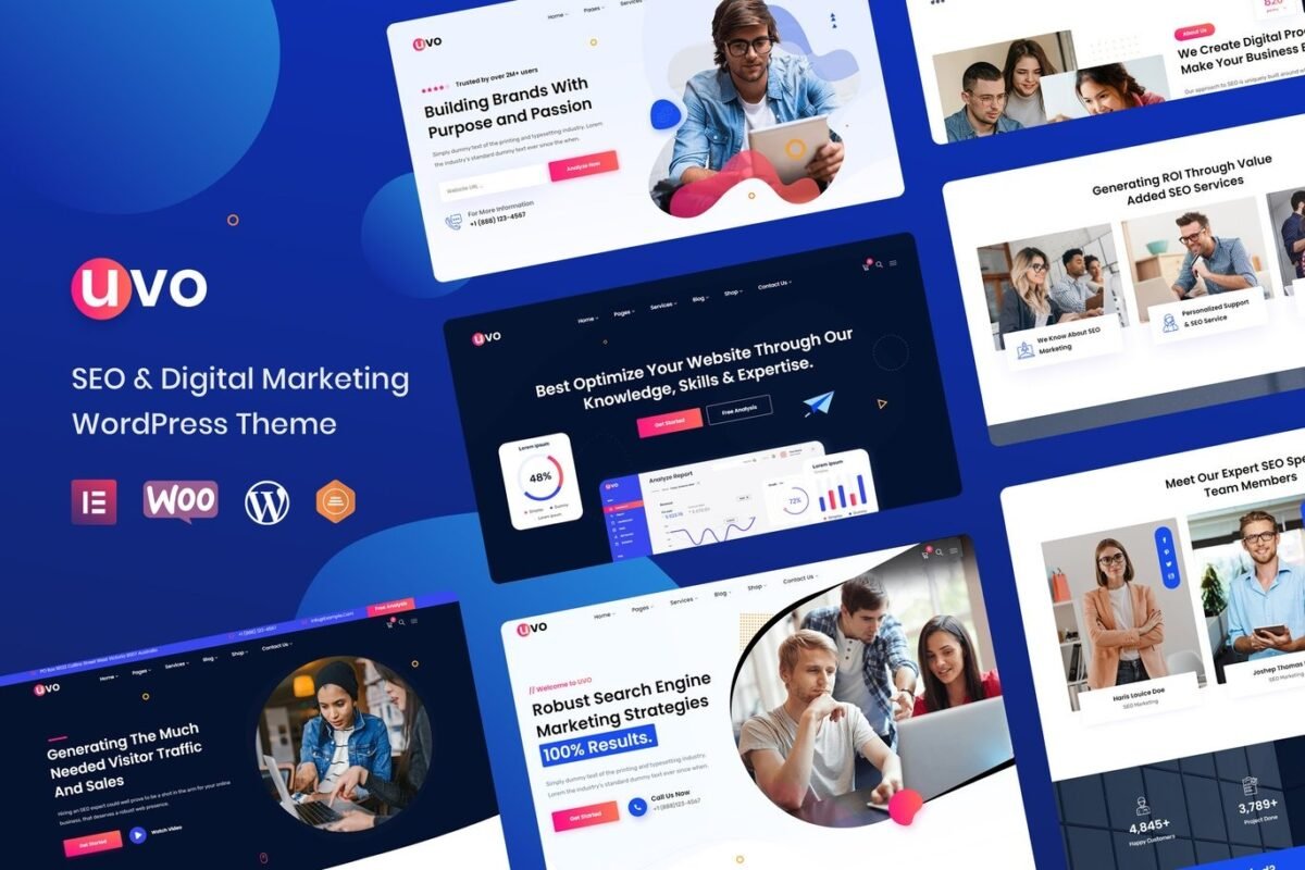 UVO SEO & Digital Marketing Theme