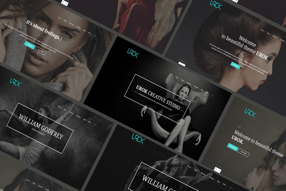 Urok Creative Portfolio and Agency Theme Download