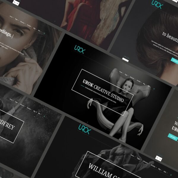 Urok Creative Portfolio and Agency Theme Download