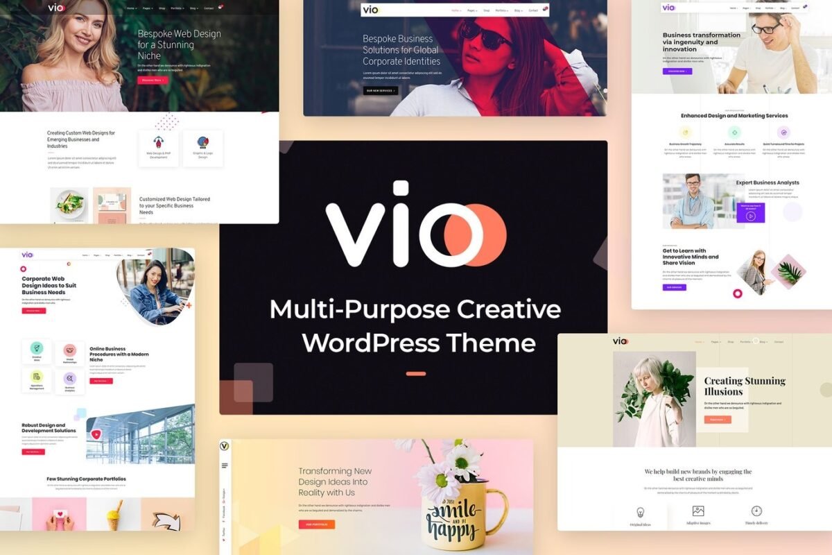 Vio Multi-purpose Creative WordPress Theme Download