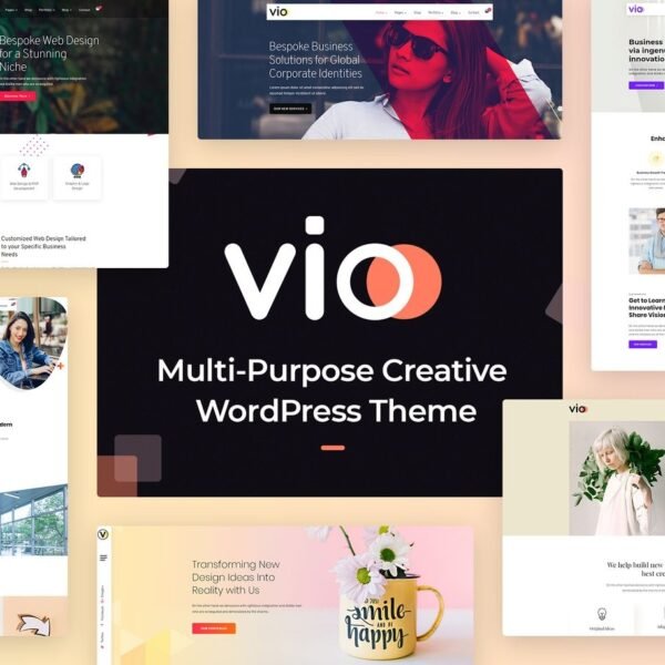 Vio Multi-purpose Creative WordPress Theme Download