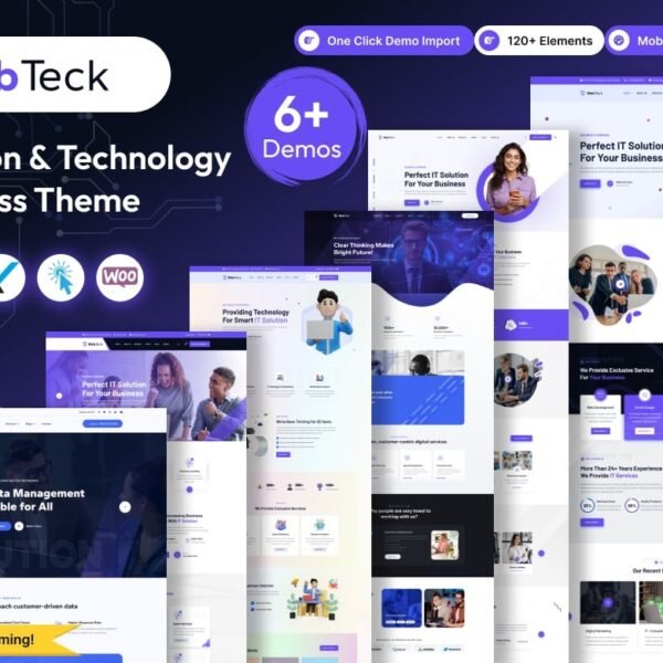 Webteck IT Solution and Technology WordPress Theme Download