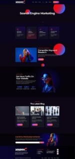 Youseo SEO & Digital Creative Agency Elementor Template Kit